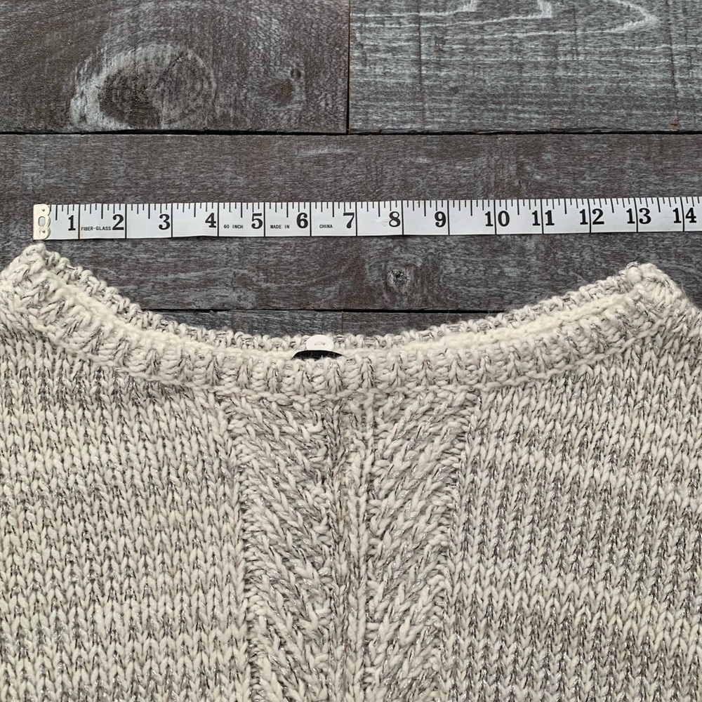 White House Black Market Knitted Poncho - Picture 3 of 15